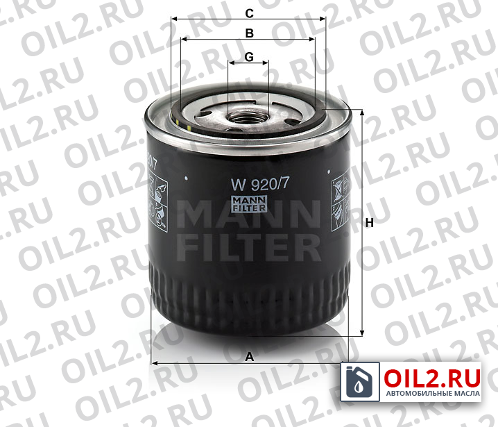   MANN W 920/7 y