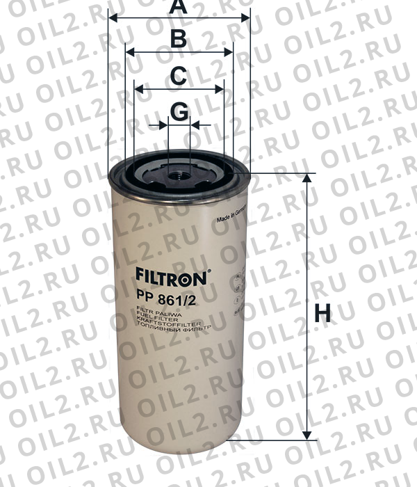    FILTRON PP 861/2