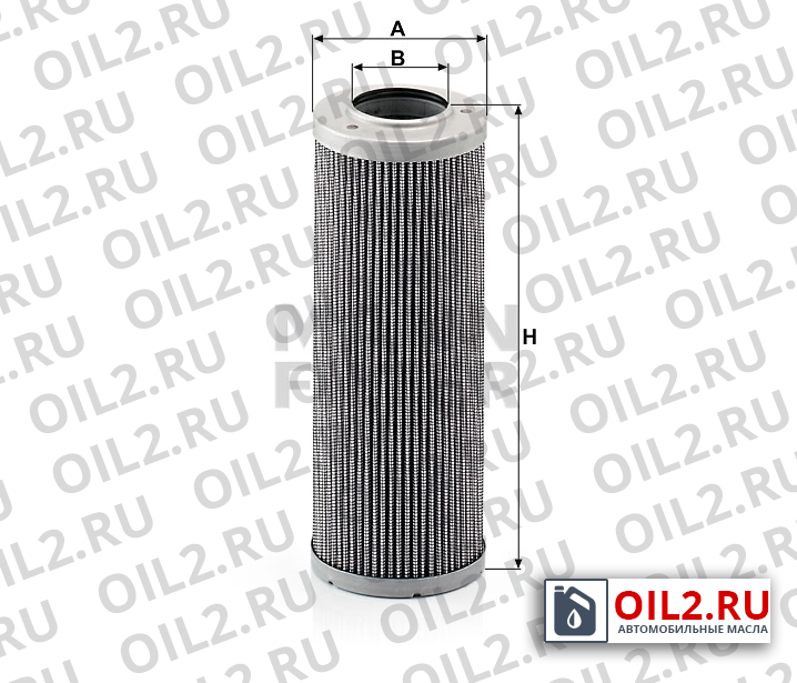 Габаритный чертеж MANN HD 846/1 Габаритный чертеж MANN HD 846/1