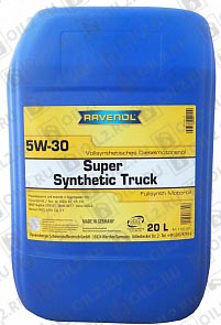 пїЅпїЅпїЅпїЅпїЅпїЅ RAVENOL Super Synthetic Truck 5W-30 20 л.