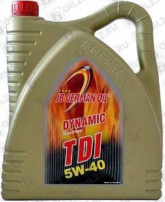 Купить JB GERMAN OIL Dynamic TDI 5W-40 4 л.