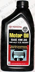 пїЅпїЅпїЅпїЅпїЅпїЅ TOYOTA Motor Oil 5W-30 SM/SN 0,946 л. пїЅпїЅпїЅпїЅпїЅпїЅ TOYOTA Motor Oil 5W-30 SM/SN 0,946 л.