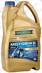 пїЅпїЅпїЅпїЅпїЅпїЅ RAVENOL Motobike 4-T Ester 10W-50 4 л. пїЅпїЅпїЅпїЅпїЅпїЅ RAVENOL Motobike 4-T Ester 10W-50 4 л.
