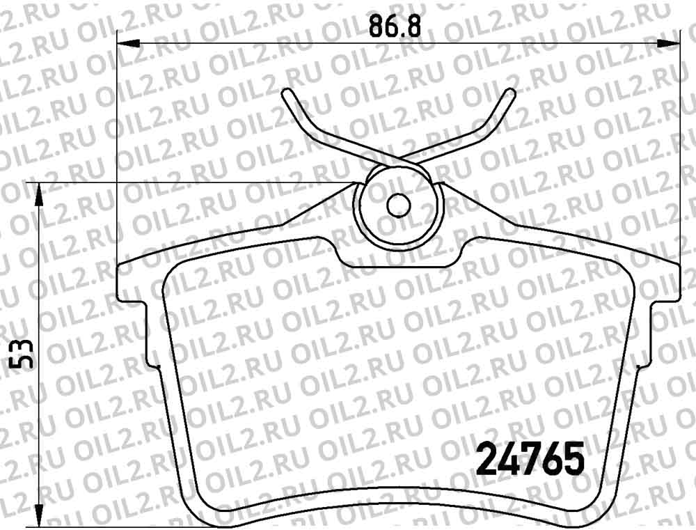  BREMBO P 61 084. .