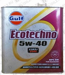 ������ GULF Ecotechno 5W-40 3 .