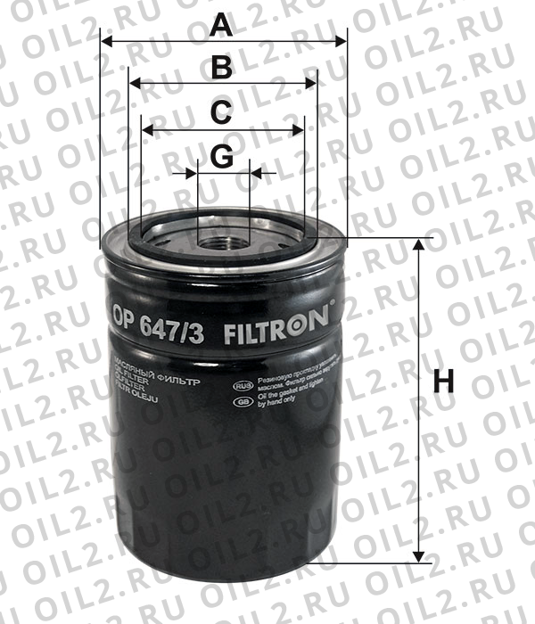    FILTRON OP 647/3