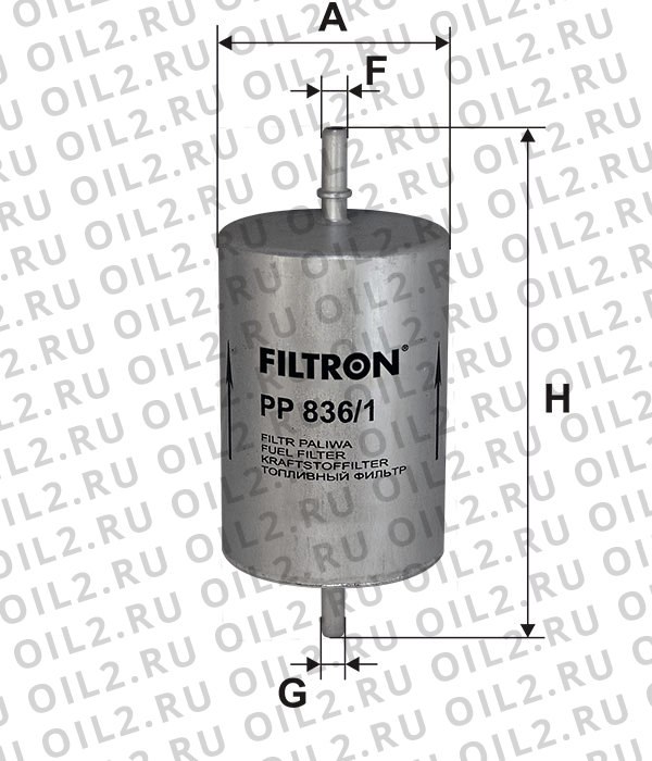    FILTRON PP 836/1