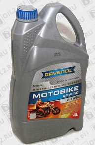 RAVENOL Motobike V-Twin 20W-50 Mineral 4 . 