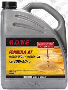 пїЅпїЅпїЅпїЅпїЅпїЅ ROWE HIGHTEC Formula GT S-Z 10W-60 5 л. пїЅпїЅпїЅпїЅпїЅпїЅ ROWE HIGHTEC Formula GT S-Z 10W-60 5 л.