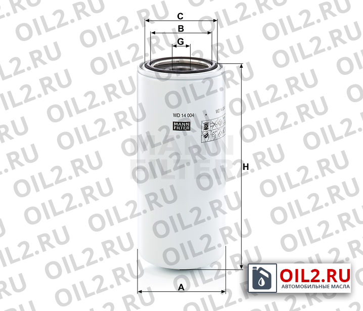 ���������� ������ MANN WH 980