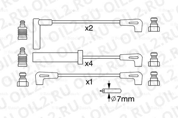 жгут проводов зажигания (Bosch 0986357229). Фотогаллерея. жгут проводов зажигания (Bosch 0986357229). Фотогаллерея.
