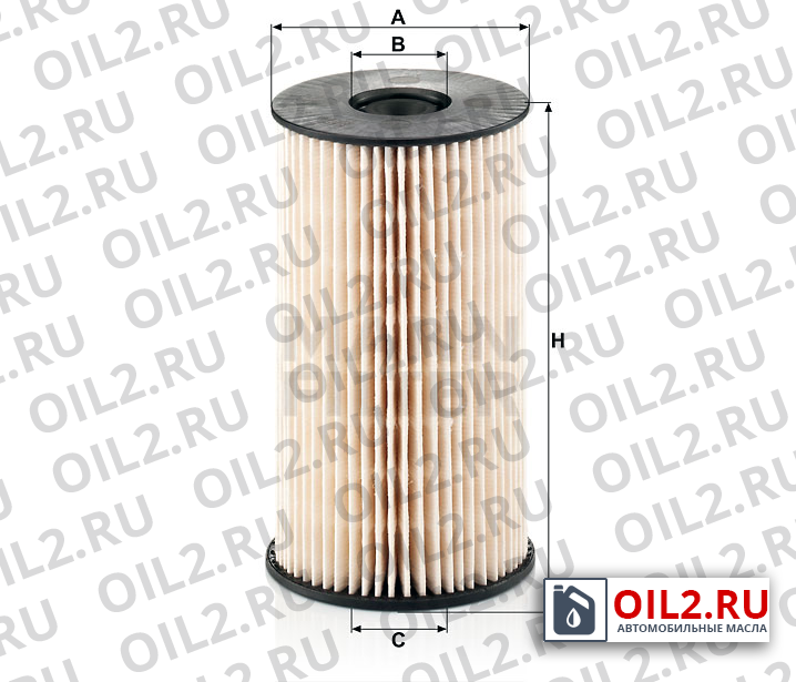 Габаритный чертеж MANN PU 825 x Габаритный чертеж MANN PU 825 x