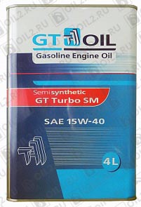 GT-OIL GT Turbo SM 15W-40 4 . 