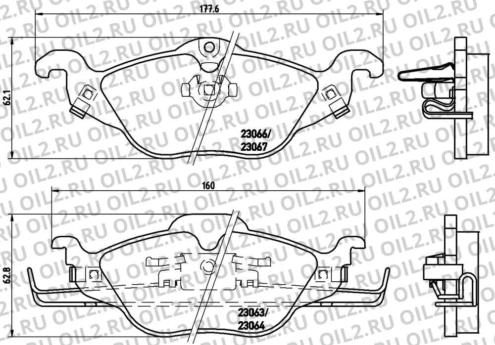  BREMBO P 59 030. .