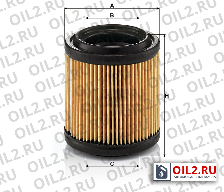 Габаритный чертеж MANN C 710/1 Габаритный чертеж MANN C 710/1