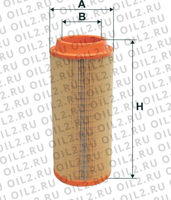 Габаритный чертеж Фильтр FILTRON AR 200/4 Габаритный чертеж Фильтр FILTRON AR 200/4