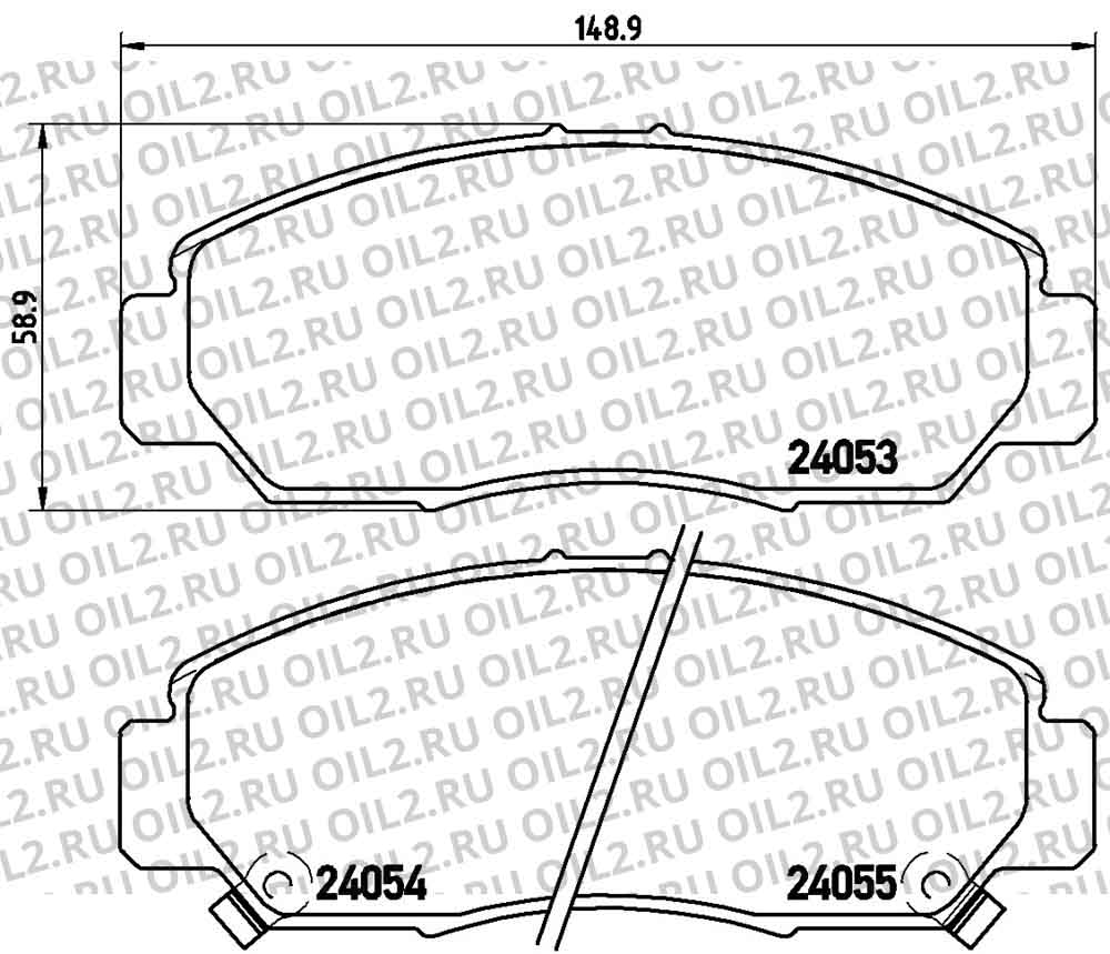 Колодки BREMBO P 28 047. Фотогаллерея. Колодки BREMBO P 28 047. Фотогаллерея.