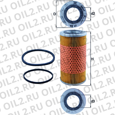   Mahle OX 17D