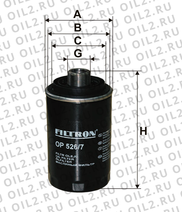    FILTRON OP 526/7