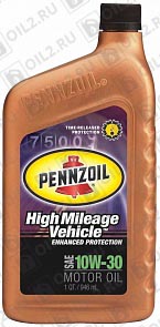 ������ PENNZOIL High Mileage Vehicle 10W-30 0,946 .