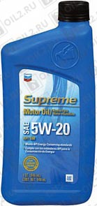 CHEVRON Supreme Motor Oil 5W-20 0,946 . 