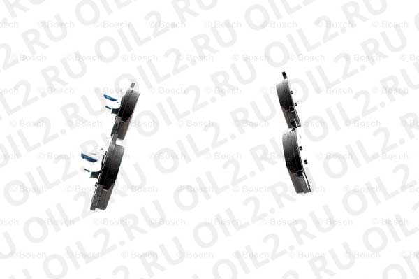 набор тормозных колодок; фронт (Bosch 0986494197). Фотогаллерея. набор тормозных колодок; фронт (Bosch 0986494197). Фотогаллерея.
