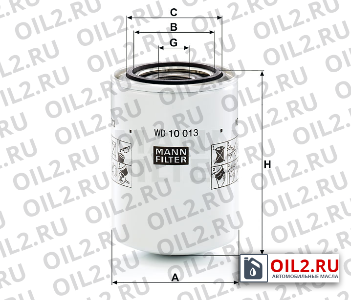 ���������� ������ MANN WD 10 013