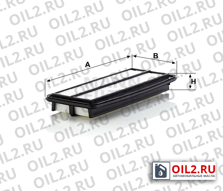 Габаритный чертеж MANN C 35 008 Габаритный чертеж MANN C 35 008