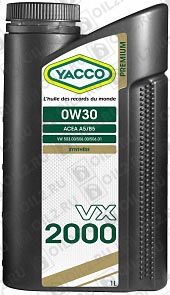 YACCO VX 2000 0W-30 1 . 