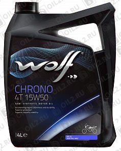 ������ WOLF Chrono 4T 15w-50 4 .