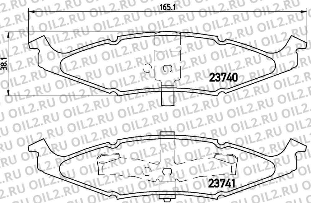  BREMBO P 11 009. .