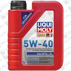 пїЅпїЅпїЅпїЅпїЅпїЅ LIQUI MOLY Nachfull Oil 5W-40 1 л.