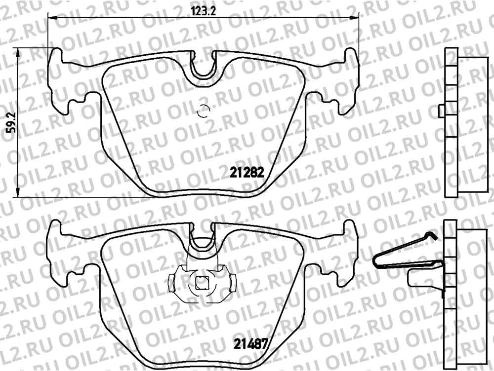  BREMBO P 06 020. .