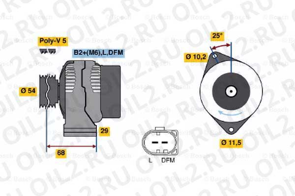  (Bosch 0124225020). .